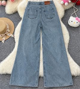 Y2K Hello Kitty Customised Wide Leg Jeans 🐱