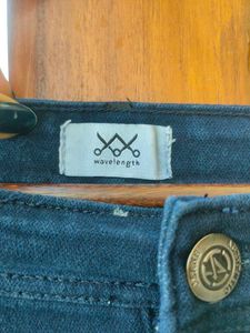 Low Rise Denim Shorts