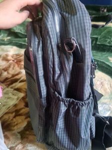 Stylish Striped Backpack
