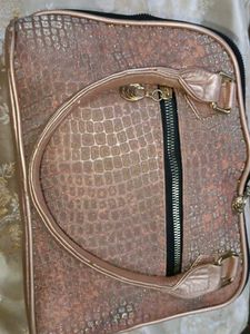 Sparkly Rose Gold Handbag