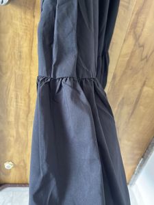 Black Tiered Midi Dress