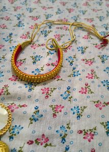 Elegant Gold necklace and with free Paranda🤩🤌