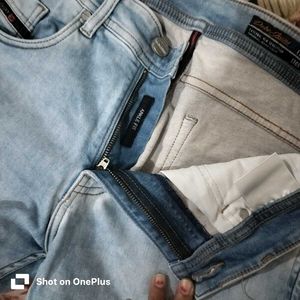 Light Blue Wash Denim Jeans