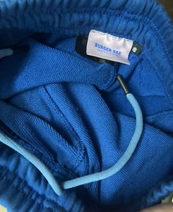 Burger Bae Blue Athletic Shorts