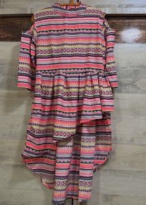 Bohemian Cold Shoulder Dress