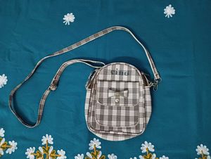 Cute Plaid Crossbody Bag