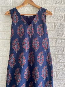 Stiched Cotton Kurta With Lining