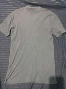 Unisex Grey V-Neck T-Shirt