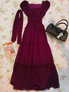 Purple dress