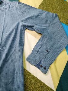 Printed Slim Fit Shirt💙