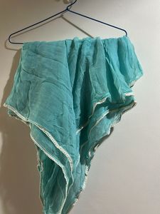 Teal Kurta 4 piece set with Sequins