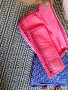 unused Cosmetic Bags - Pink &amp; Blue