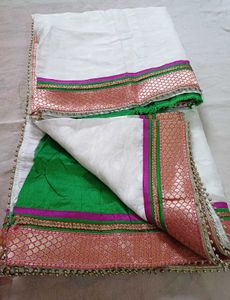 🆕️ Brasso Saree with Brocade Border