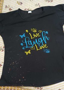Live Laugh Love Graphic T-Shirt