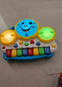 Drum Keyboard Musical Toy Eith Flashing Light