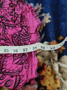Vibrant Pink Mandala Print Dress