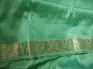 Elegant Green saree with blouse