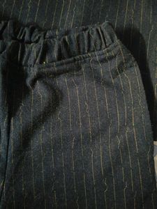 Striped Top &amp; Pants Set, 5-7 years
