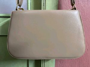 Chic Chain Accent Shoulder Bag