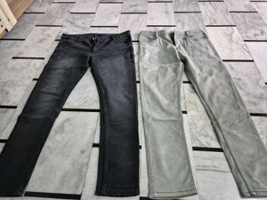 Men's Jeans - Grey &amp; Black