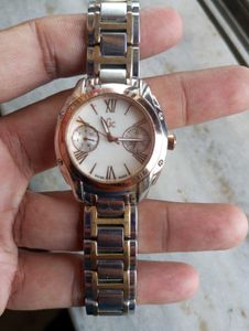GC Orignal Women's Mother Pearl Roman Number Watch