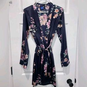 Floral Print Satin Robe🎀✨️