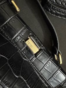 Fendi Peekaboo Mini Crocodile Bag