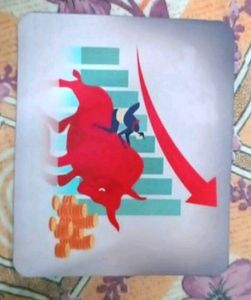 Bear Market Crash Art Mouse Pad