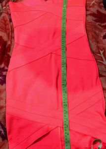 H&amp;M BODYCON TUBE PINK DRESS