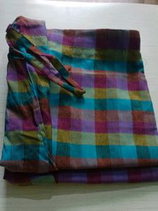 Colorful Plaid Robe