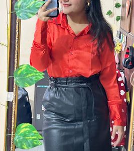 Authentic Leather skirt 🖤😍