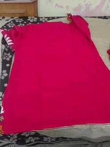 Beautiful Pink cordsetSet with Embroidery