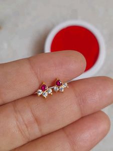 beautiful New earrings gold
