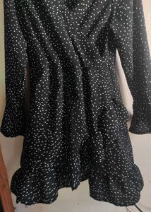 Chic Polka Dot Mini Dress