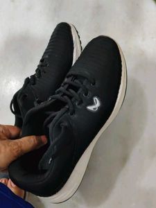 Unisex  Black Casual Shoes