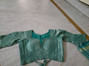 Gota Patti saree with stylish blouse (30 )