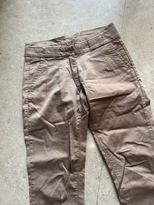 Beige Formal Pant
