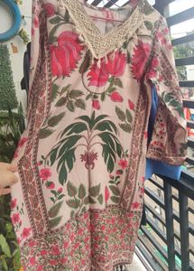 Boho Floral Print Kurta