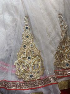 Elegant White  Lehenga