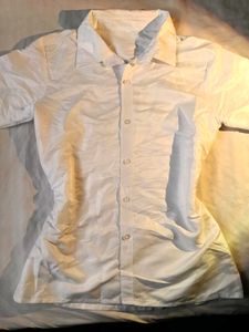 Y2K Grunge Button-Down Shirt with Tie