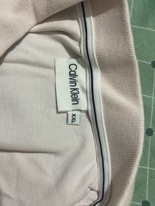 Calvin Klein Pink Polo T-Shirt