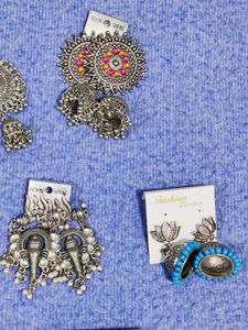 Combo of 10 Ethnic earrings