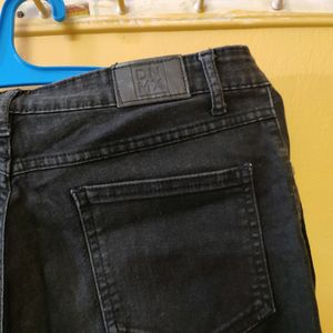 DNMX BLACK DENIM JEANS