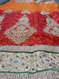 Elegant Red Ethnic Gown