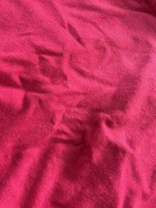 Hot Pink Zip Neck T-Shirt