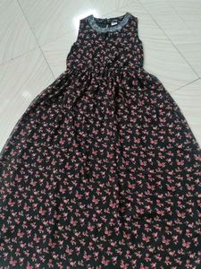 Floral Girls Dress Gown