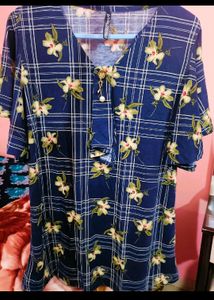 Navy Blue Top