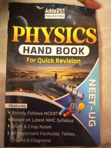 Physics Hand Book for Quick Revision