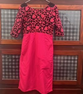 Rose Thread Work Yoke Kurta