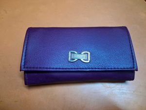Chic Purple Clutch Wallet
